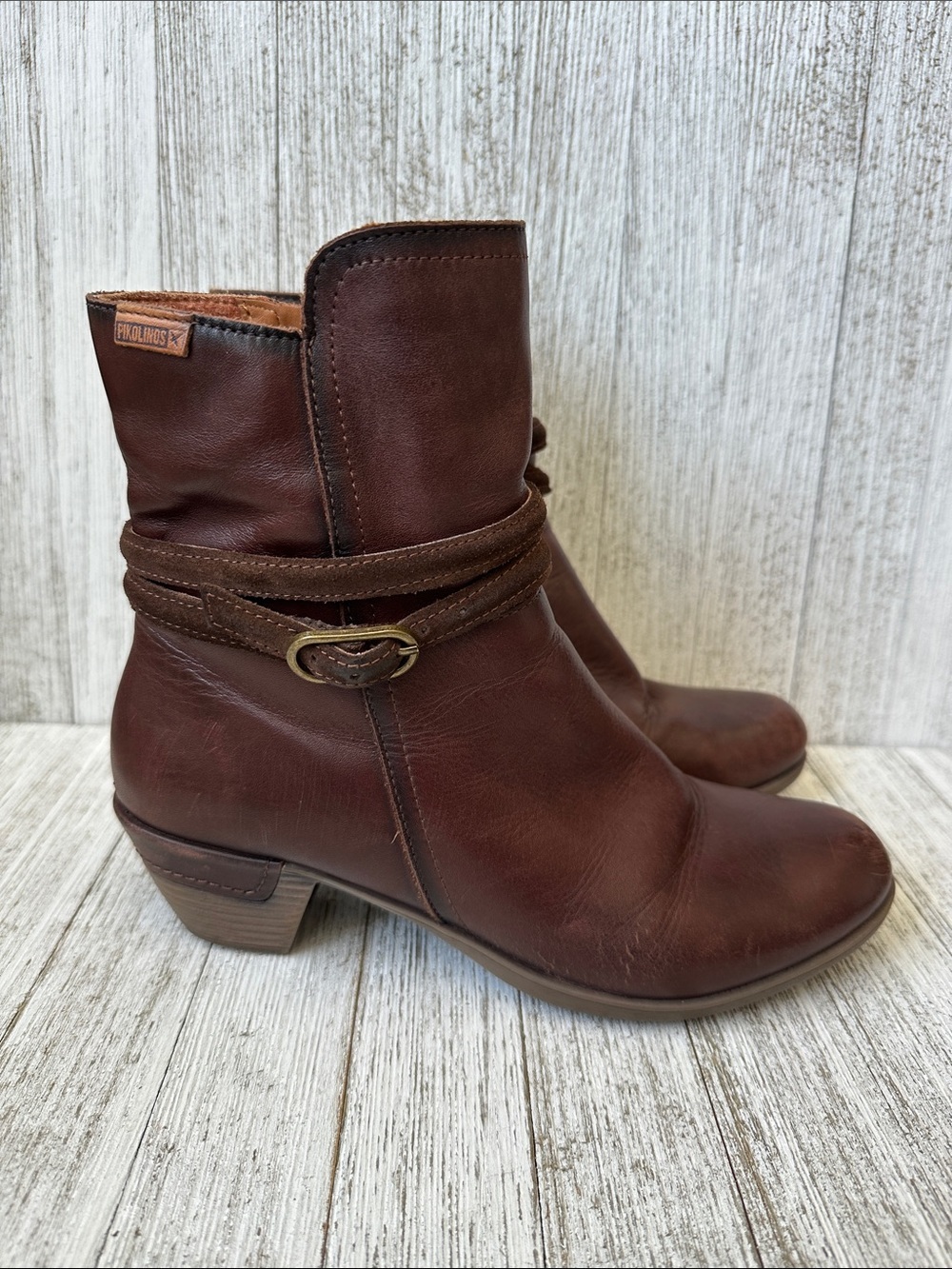 PIKOLINOS Rotterdam ankle boots with buckle